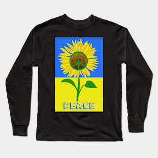 Sunflower for Peace Long Sleeve T-Shirt